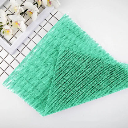 1Pcs African Net Sponge, 30x80cm African Exfoliating Body Net Scrubbing Wash Net Washcloth Long Bathing Sponge Net Shower