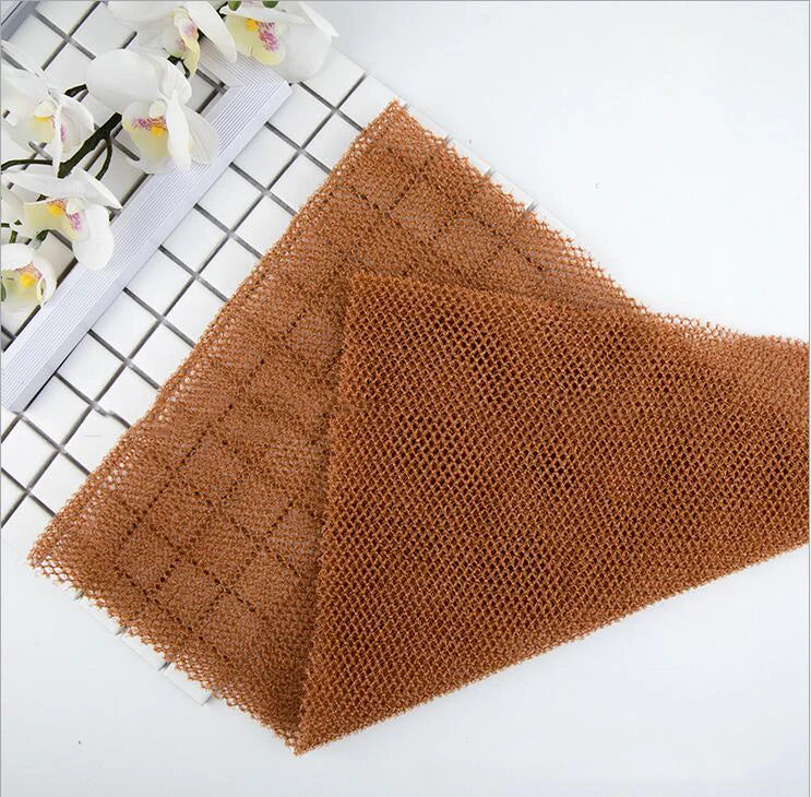 1Pcs African Net Sponge, 30x80cm African Exfoliating Body Net Scrubbing Wash Net Washcloth Long Bathing Sponge Net Shower